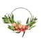 16" Eucalyptus & Buttercup Hoop Wreath